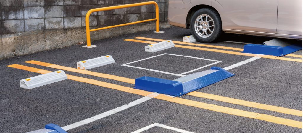柏市のコインパーキングの写真。土地活用や売却事例として注目される駐車場経営の成功例を象徴するイメージ。